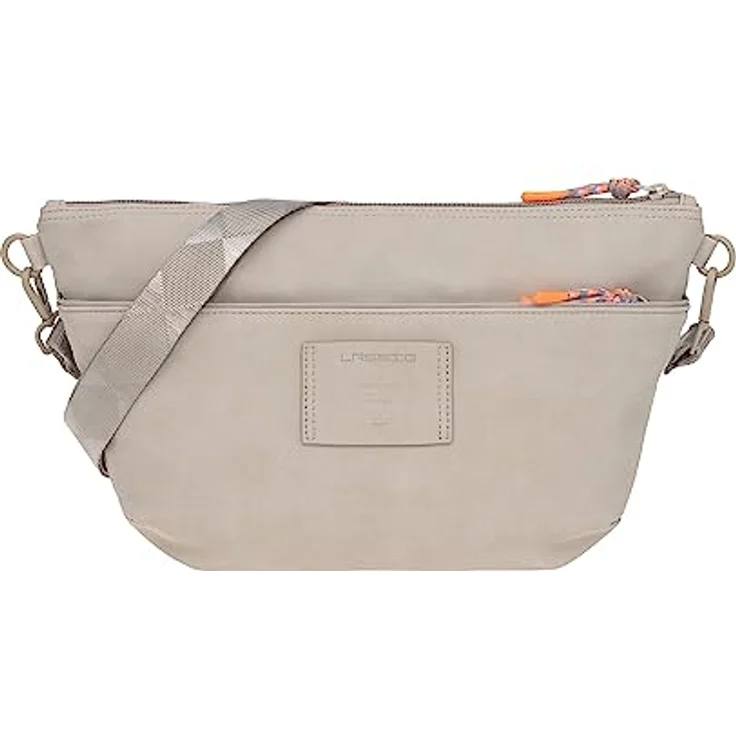 LÄSSIG Baby Kinderwagenorganizer Umhängetasche Kinderwagentasche inkl. Kinderwagenbefestigung/GRE Buggy Bum Bag humus – Bild 2