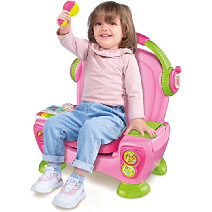 Clementoni Lernspiel für Kinder, pink, fördert motorische und kognitive Fähigkeiten, für Einzelspieler, langlebig und sicher. – Bild 4