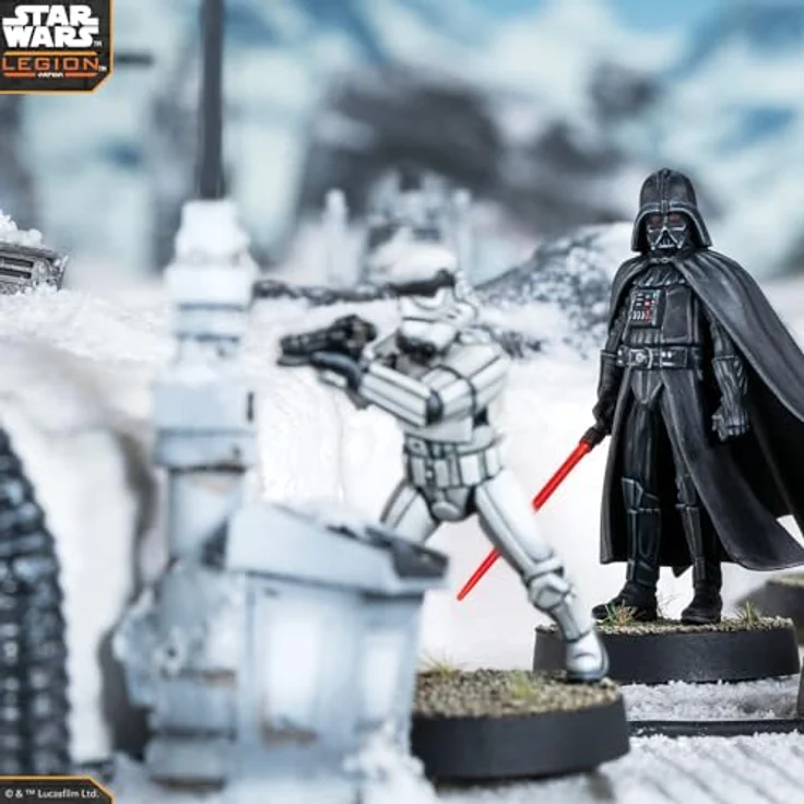 Atomic Mass Games Star Wars: Legion Darth Vader & General Veers, Charakterset mit 2 hochdetaillierten Miniaturen aus Hartplastik – Bild 6