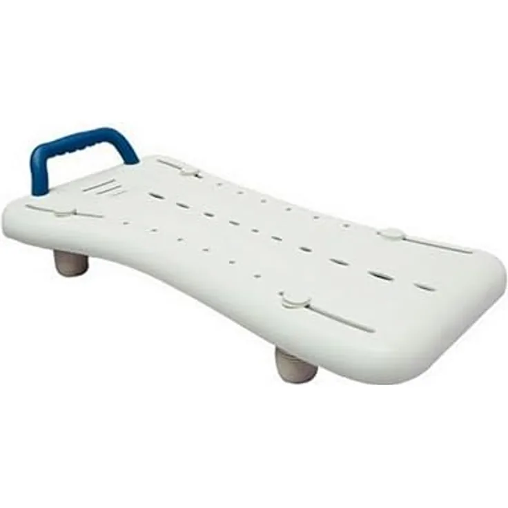 Drive Medical Badebrett Benny, Duschbrett aus Kunststoff mit rutschsicherer Sitzfläche und Haltegriff, 69cm oder 73cm