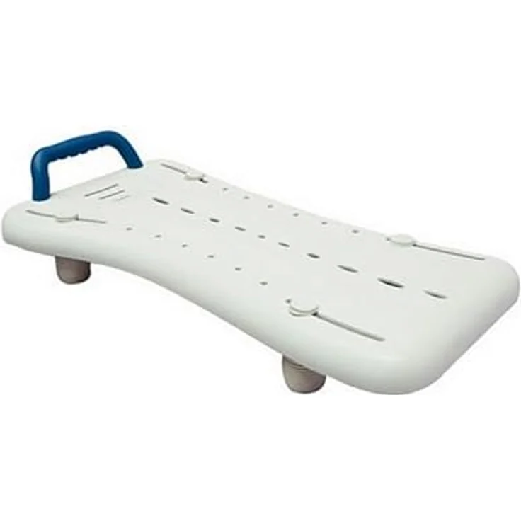 Drive Medical Badebrett Benny, Duschbrett aus Kunststoff mit rutschsicherer Sitzfläche und Haltegriff, 69cm oder 73cm – Bild 1