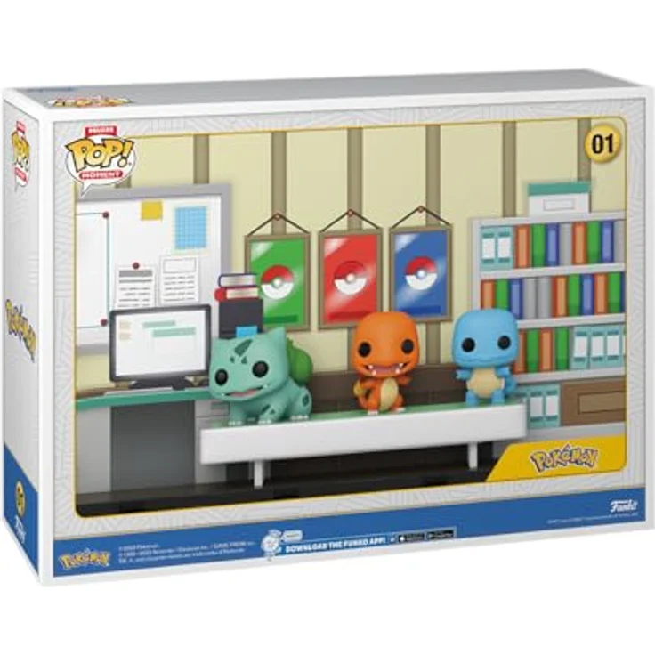 Funko Pop! Momente Deluxe: Pokemon - Démarts (1996) - Figur de Vinyle à Collectionner - Premium-Vinylmaterial - 46 cm groß - Spielzeug für Kinder und Erwachsene - Fans de Jeux Vidéo - Figur de Modèle Pour Collection und Affithage – Bild 3