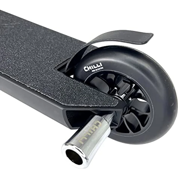 Chilli Stuntscooter Chilli Pro Scooter Stunt-Scooter Pegs Barrel Silber chrome - Aluminium Pegs, ideal für Park Rider, leichtgewichtig – Bild 6