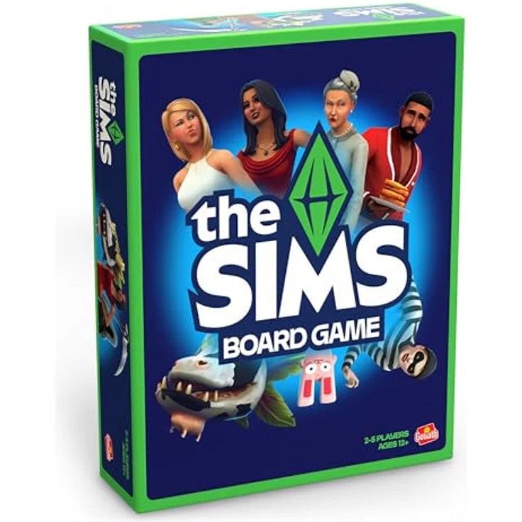 Goliath Die Sims - Brettspiel | Verwalten Sie Bedürfnisse & Erfüllen Sie Bestrebungen, für 2-5 Spieler, ab 12 Jahren – Bild 1