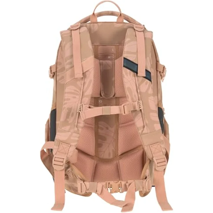LÄSSIG BOLD Origin Schulrucksack, ergonomisch mit Reflektoren und höhenverstellbarem Rückenteil, 30 l, caramel – Bild 2