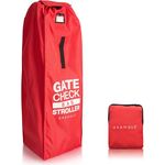 Bramble Transporttasche Kinderwagen, rot, 113 x 37 cm, aus robustem 600D Oxford-Gewebe, ideal für Reisen und Schutz bei Lagerung