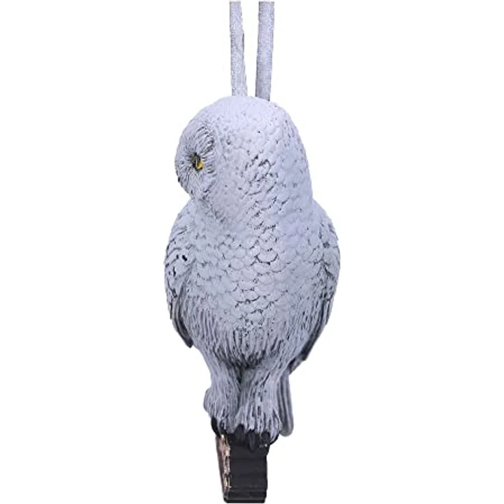 Nemesis Now Harry Potter Christbaumanhänger Hedwig, handgemalt aus feinstem Harz, Sammelfigur in Geschenkverpackung (6) – Bild 3