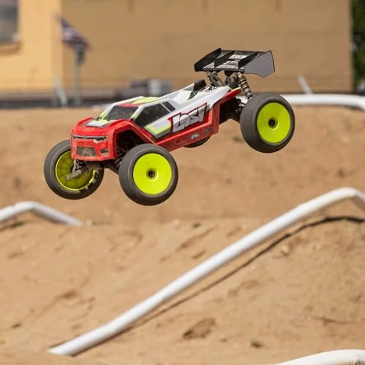 LOSI 1/8 8IGHT-XTE 4S 4X4 RTR Brushless Race Truggy, sensorgesteuertes Rennsystem, Clear – Bild 3