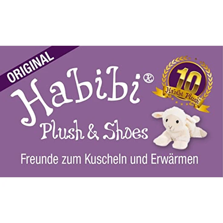 Habibi Plush Premium 1869 Wärmekissen Dinosaurier, 35 cm, mit natürlicher Hirsekörnerfüllung und ätherischen Ölen, für Mikrowelle und Backofen, ideal für Kinder und Babys – Bild 5