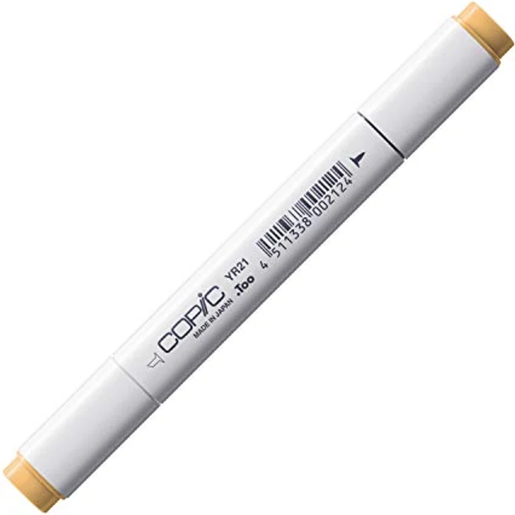 Copic Classic Marker Typ YR - 21, Cream, professioneller Layoutmarker mit dualem Spitzensystem, schnelltrocknend – Bild 1
