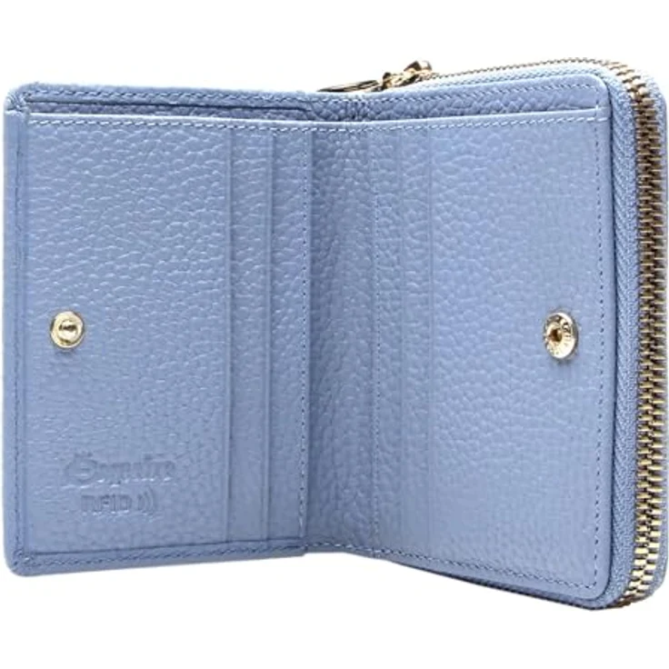 Esquire Alexandria Geldbörse, RFID Schutz, 100% Leder, 10.5 cm, blau – Bild 2