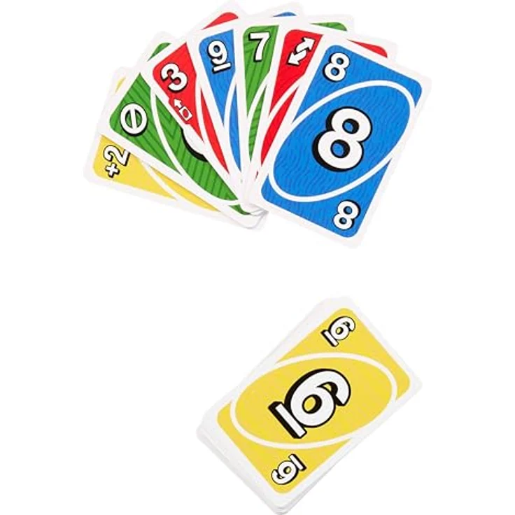 MATTEL GAMES UNO TEAMS Kartenspiel, Mehrfarbig, kooperatives Spiel für 2er Teams mit Sonderkarten und speziellen Regeln – Bild 6