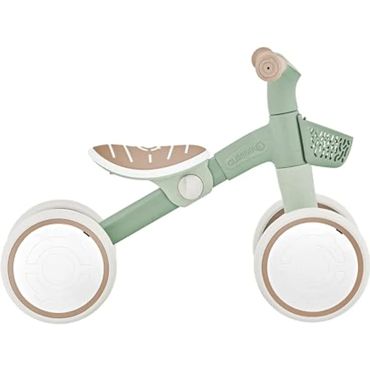 Globber Learning Bike, Laufrad für Kinder 12-36 Monate, höhenverstellbarer Sattel, pannensichere EVA-Räder, abnehmbarer Korb, 100% recycelte Materialien – Bild 3