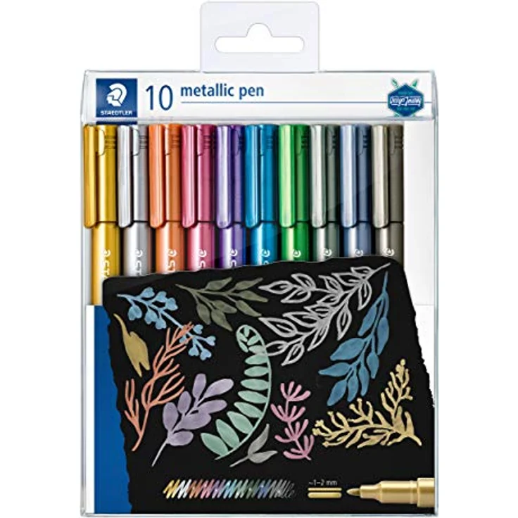 Staedtler Marker Metallic pen ass. farver - (10 stk. ) – Bild 2