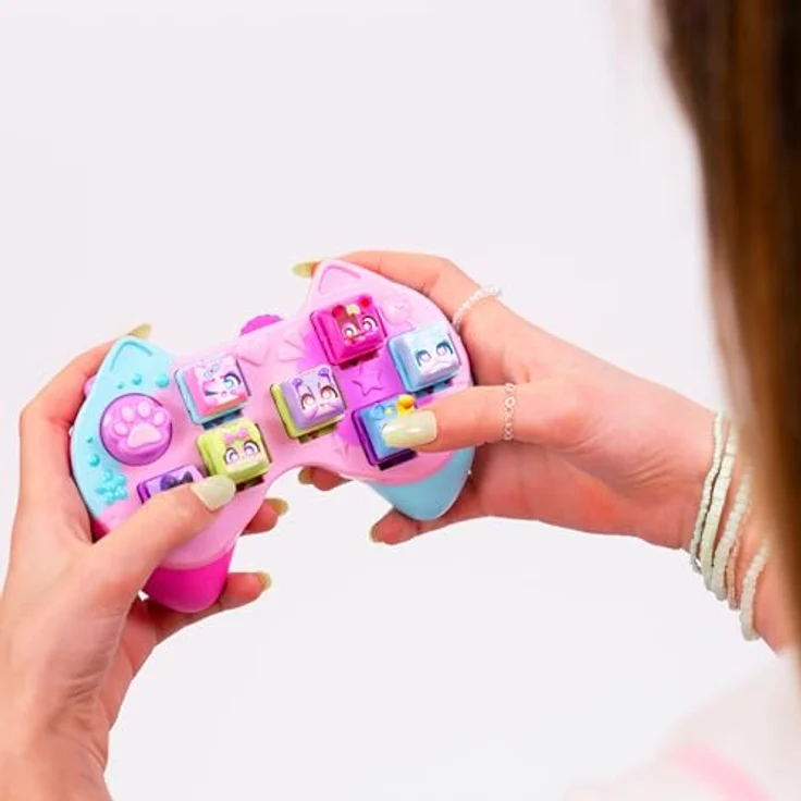 Goliath Toys Clickeez Controller, Fidget- und Fingerspielset mit 5 Clickeez Figuren und klickendem Fidget-Mechanismus – Bild 2