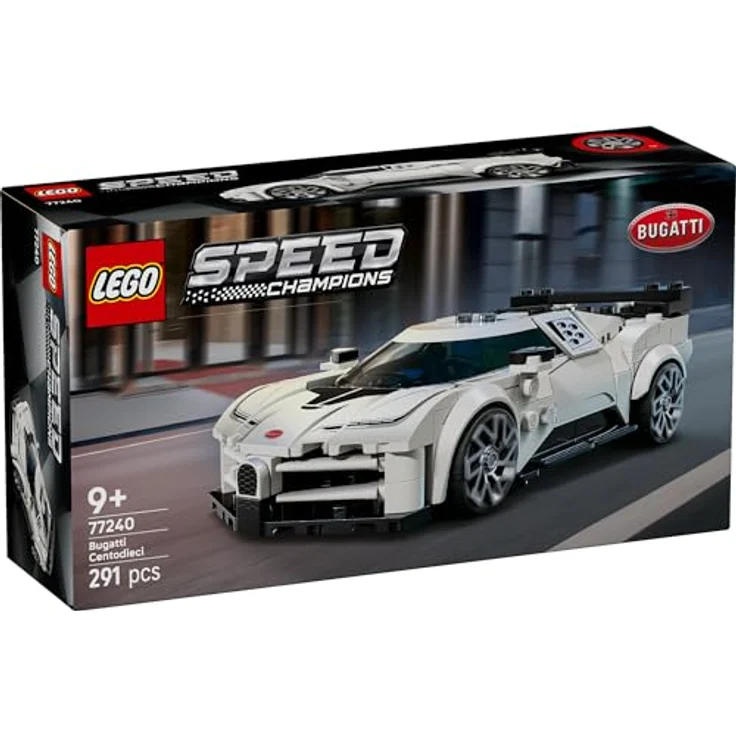 LEGO Speed Champions 77240 Bugatti Centodieci, 291-teiliges Modell mit authentischen Details, für Kinder ab 9 Jahren – Bild 3