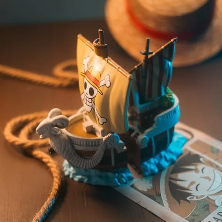 Grupo Erik One Piece Buchstützen Flying Lamb, detailreiche Sammlerstücke aus robustem Material für Manga-Fans – Bild 7