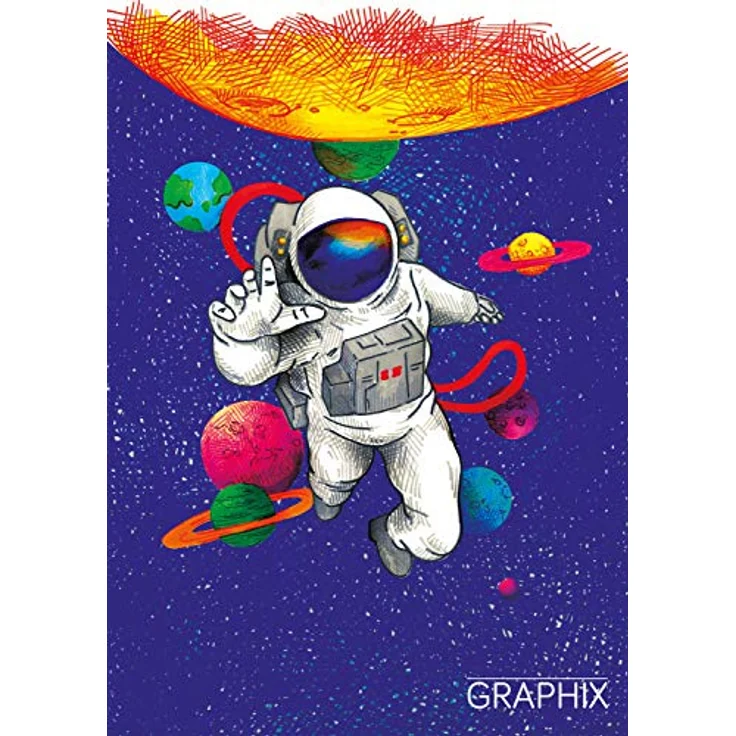 Marabu Permanent Marker Graphix Set, 12 Teile in Signifikantfarben, vielseitige Filzstifte für kreative Projekte – Bild 6