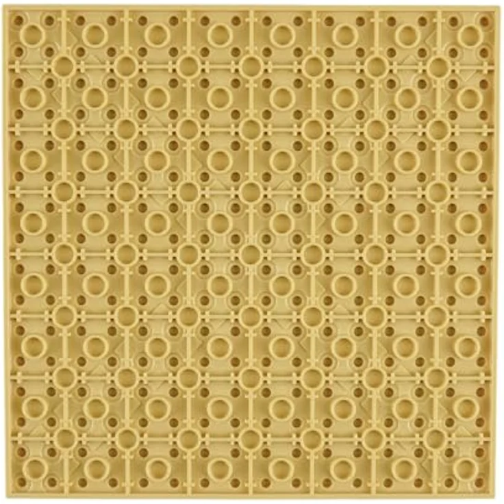 Stein-Experte Lego® 16x16 Bauplatten, hellbeige, 4 Stück – Beidseitig bebaubar, Original LEGO Qualität, ideal für Architektur und kreative Designs – Bild 3