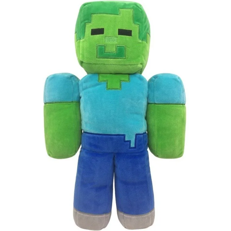 Tinisu Plüschfigur Minecraft Zombie Kuscheltier - 50 cm Stofftier weiches Plüschtier, Tinisu