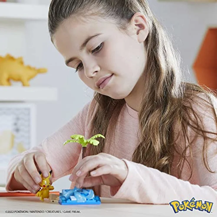 Pokemon Mega Construx Bauset: Pikachus Strandtag (79 Teile) – Bild 4