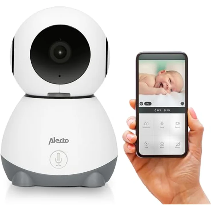 Alecto Smartbaby10 Babyhone Weiß – Bild 3
