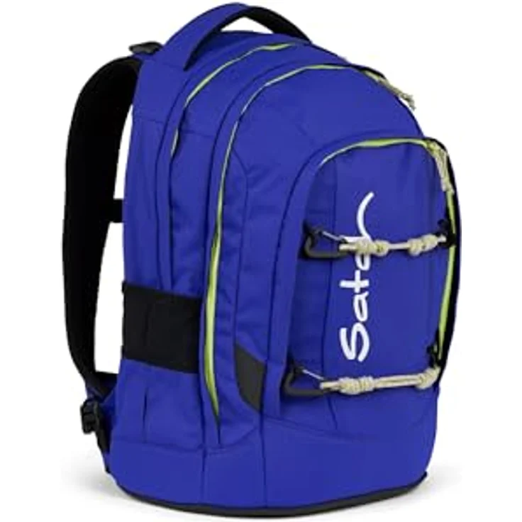 Satch Schulrucksack Pack Adventure Edition, Rucksack aus 100% recyceltem Polyester mit A4-Fächern, höhenverstellbarem Tragesystem und Organizer-Tasche – Bild 5