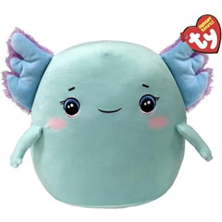 TY SQUISH-A-BOO CHARLIE AXOLOTL, 10 Zoll Reisekissen – Bild 1