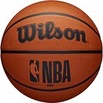 Wilson NBA DRV Outdoor-Basketball, Unisex-Erwachsene, Braun