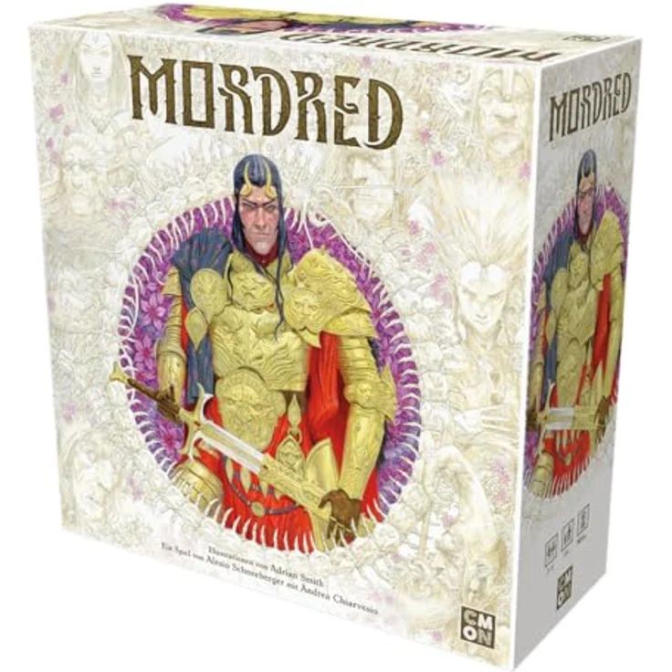 CMON Mordred, Strategisches Area Control Spiel für 2-4 Spieler, ab 14 Jahren, 90 Minuten, Deutsch mit 63 Miniaturen und asymmetrischen Fraktionsfähigkeiten – Bild 3