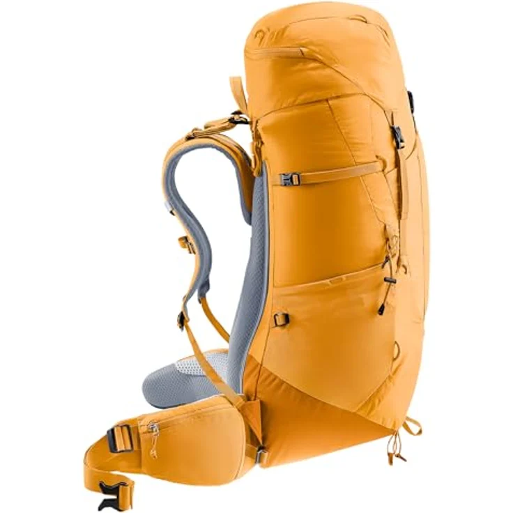 deuter AIRCONTACT LITE 50 + 10, Trekkingrucksack mit leichtem Eigengewicht, Pull-Forward Hüftflossen und belüftetem Kontaktrücken – Bild 3