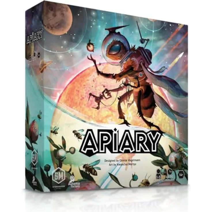 Stonemaier Games Apiary, Brettspiel mit 20 einzigartigen Fraktionen und Solo-Option, 1-5 Spieler