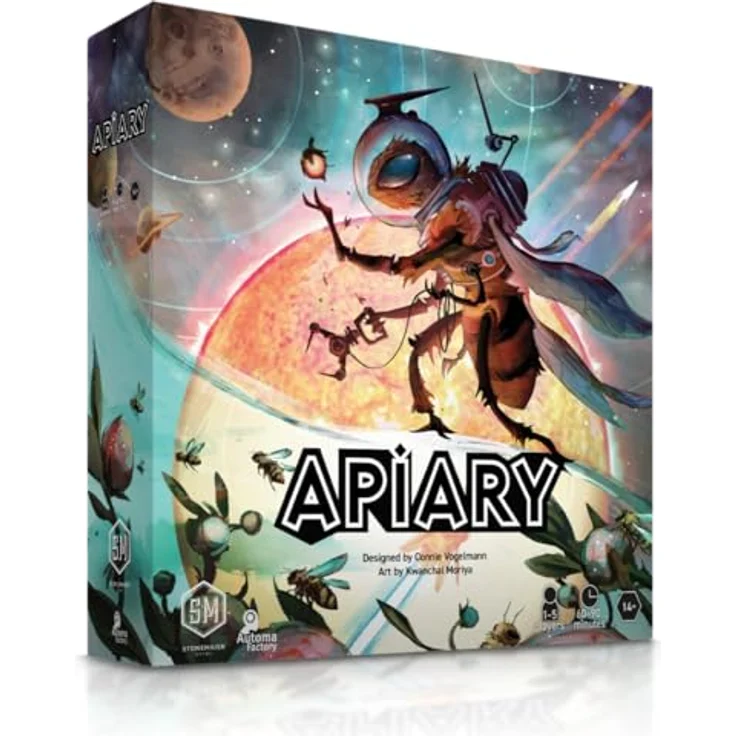 Stonemaier Games Apiary, Brettspiel mit 20 einzigartigen Fraktionen und Solo-Option, 1-5 Spieler – Bild 1