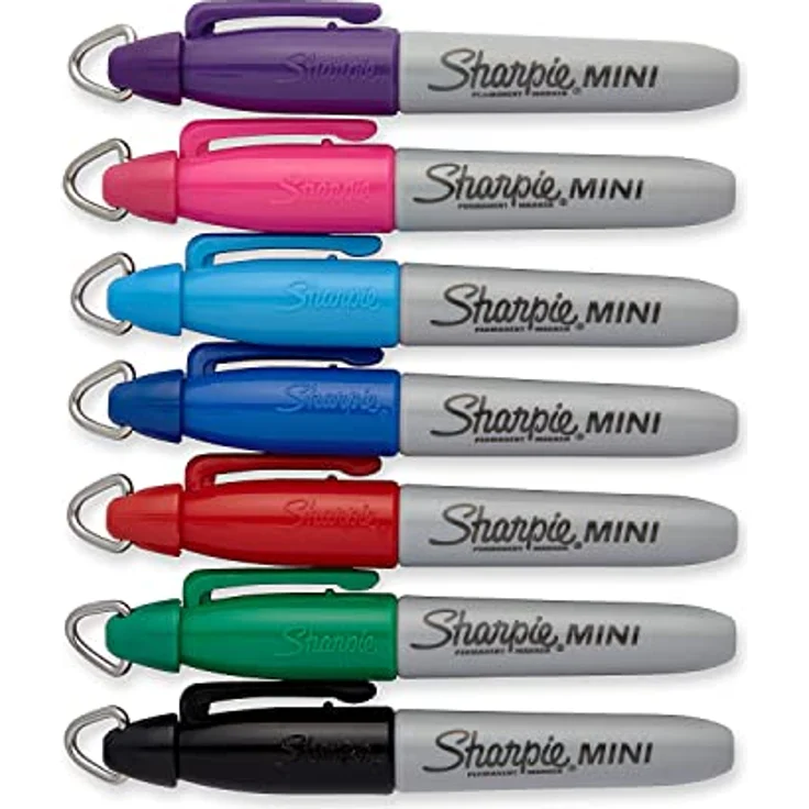 Sharpie Mini Permanent Marker | feine spitz | gemischte Farben | 72er-Kanister – Bild 2