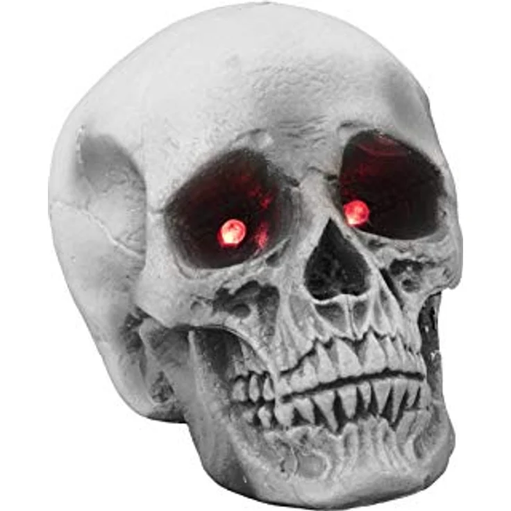 EUROPALMS Halloween Schädel 21x15x15cm LED – Bild 2