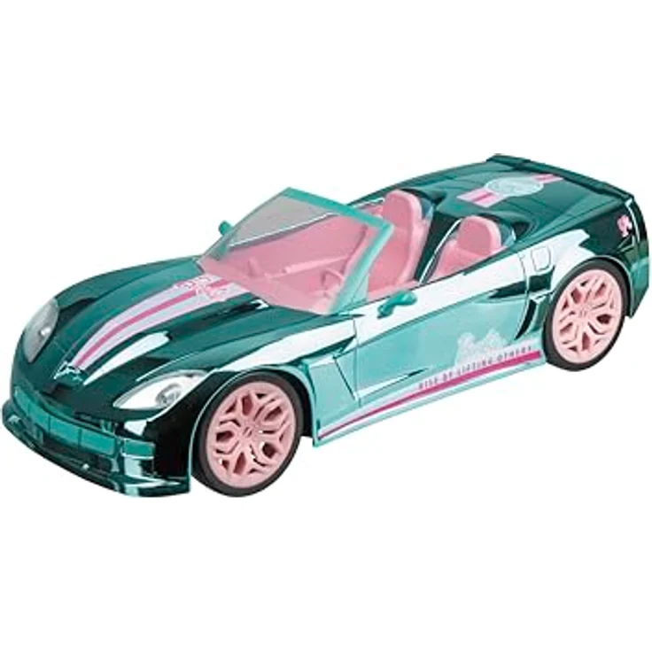 Mondo Motors - Barbie Dream Car 65th Anniversary - 2.4 GHz - ferngesteuertes Modell im Maßstab 1:14 - Leuchtende Scheinwerfer – Bild 4