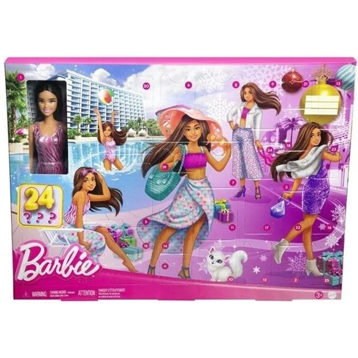 Mattel ADVENTKALENDER BARBIE FAB HKB09 – Bild 1
