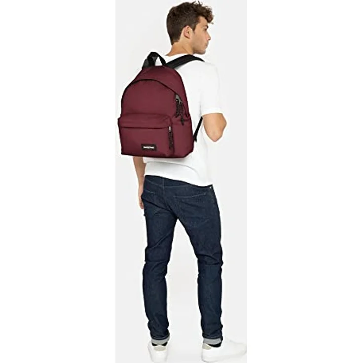 Eastpak Schulrucksack Padded Pak'r - Motiv: Crafty Wine, 40 cm, 24 Liter, 0,42 kg - Farbe: rot – Bild 6