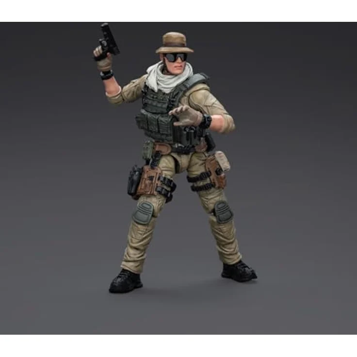 Joy Toy Hardcore Coldplay Actionfigur 1/18 U.S. Army Delta Assault Squad Sniper, beweglich, 11 cm, Zubehör enthalten – Bild 8