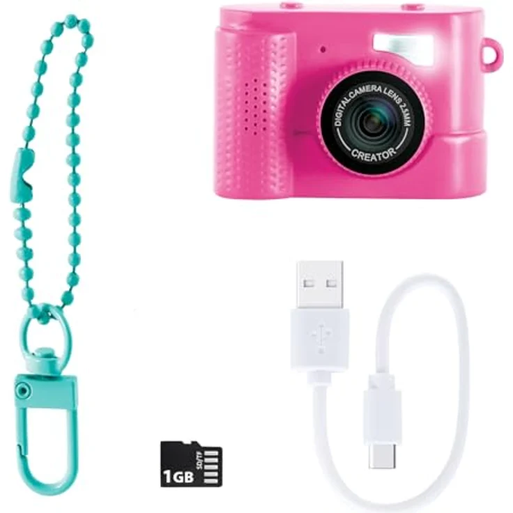 Canal Toys Digitalkamera für Kinder, kompakt und leicht mit LCD-Display, verschiedene Fotoeffekte, unterstützt MicroSD-Speicherkarten – Bild 6