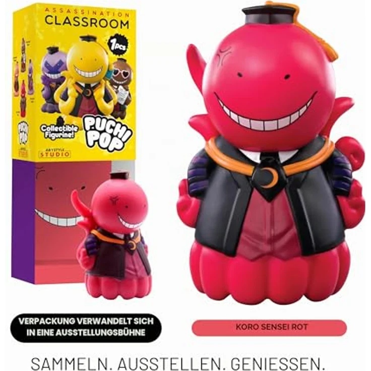 ABYstyle Assassination Classroom Puchipop Figur, detailgetreue Sammelfigur aus hochwertigem Manga-Material – Bild 5