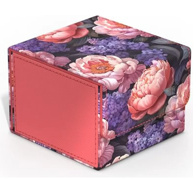 Ultimate Guard Sidewinder 133+ Xenoskin Deck-Box, wasserdichtes Xenoskin-Material, hochwertiges Mikrofaser-Innenfutter, starker Magnetverschluss, Floral Places III - Vivid Field – Bild 1