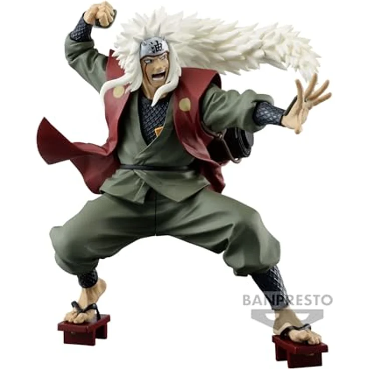 Banpresto Jiraiya Naruto-Statue 15 cm, Ideales Geschenk und Party-Dekoration, Herausragendes Design – Bild 2