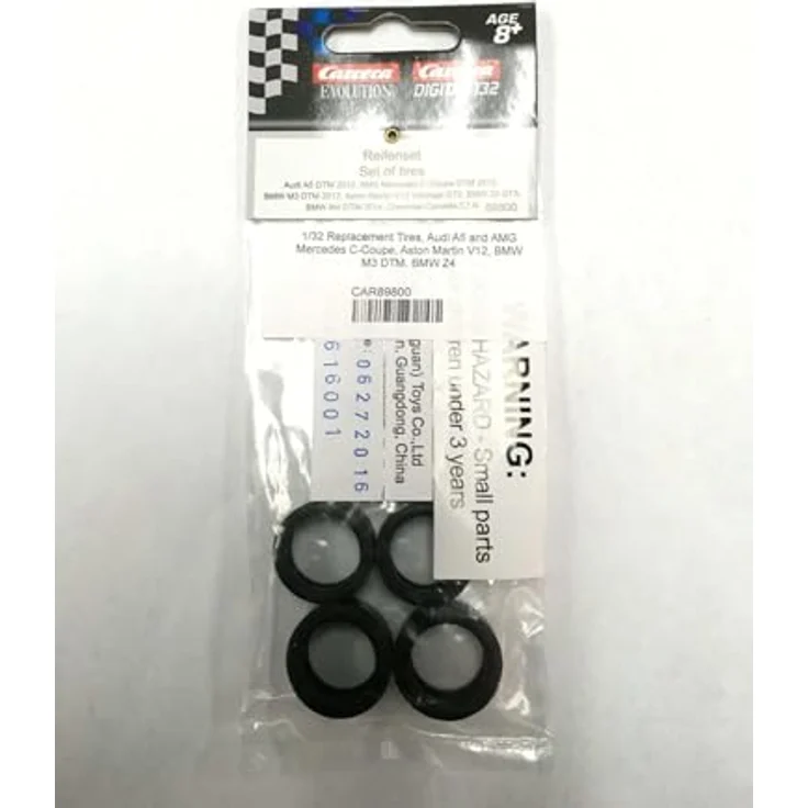 Carrera Digital 132 / Evolution Reifen Set 89800 für DTM ab 2012, Corvette, Aston Martin, BMWZ4 und mehr – Bild 2