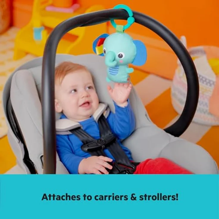 Bright Starts Wild Wiggles™ FoldAway Activity Gym™, Spielbogen mit 5 Spielzeugen und Musik, bunt – Bild 5