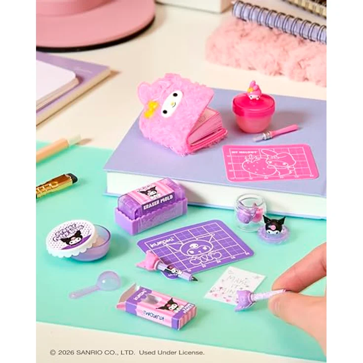 MGA Entertainment MGA's Miniverse - Make It Mini Hello Kitty, Schreibwaren Set zum Selberbasteln, Miniaturformat – Bild 11