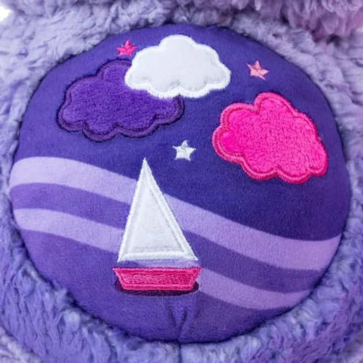 Troetelbeertjes Care Bears Kuscheltier Stormy Heart, 35cm Plüschspielzeug mit detailliertem Belly Badge-Design – Bild 5