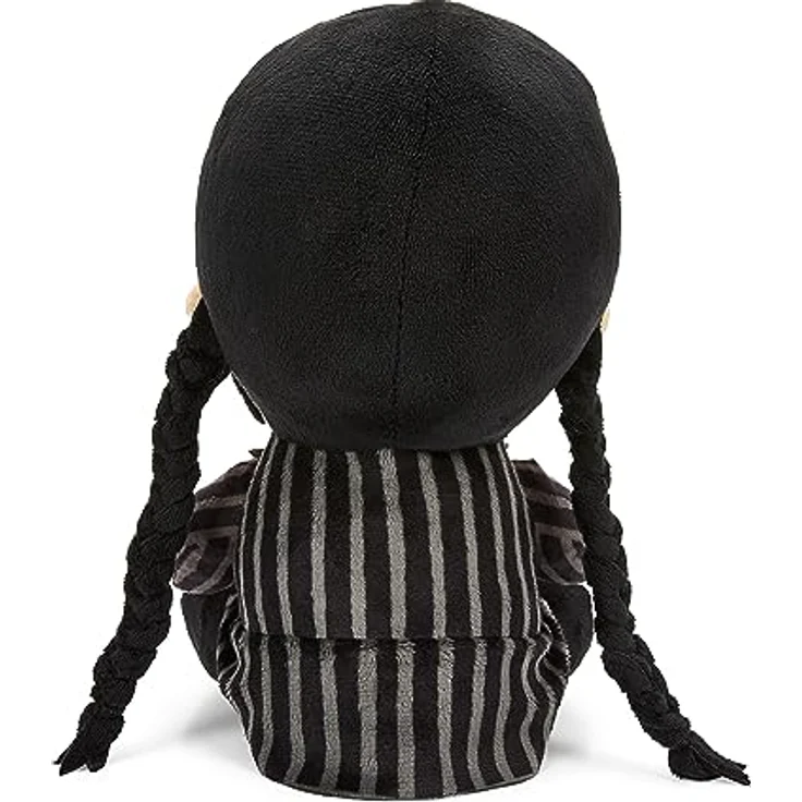 NECA Wednesday Plüschfigur Phunny 20 cm, schwarz/grau, aus Polyester mit Hangtag, bedruckt/bestickt – Bild 4
