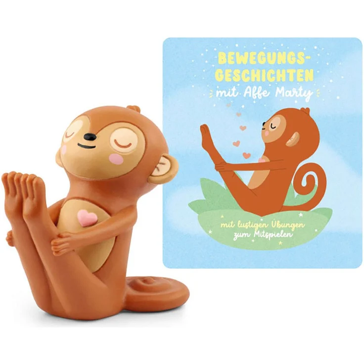 tonies Hörspielfigur Bewegungsgeschichten mit Affe Marty, interaktive Mitspiele Übungen für Kinder – Bild 1