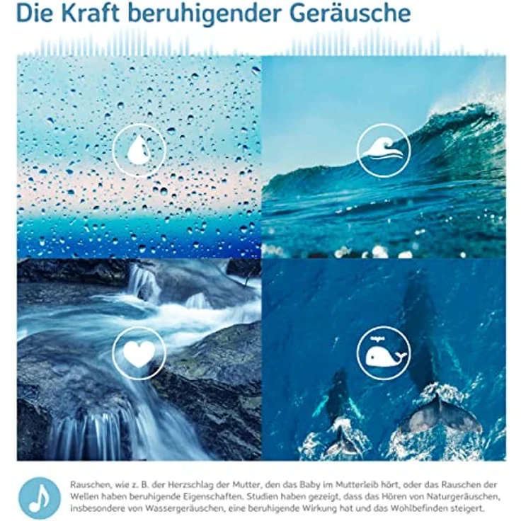 Cloud b Beruhigende Klangmaschine | Kuscheliges Plüschtier | 4 Geräusche und 4 Schlaflieder | Automatische Abschaltung | Sleep Sheep – Bild 8